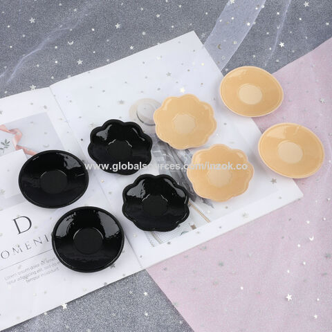 Wholesale Mature Nude Sexy Dress Strapless Backless Adhesive Open Cup