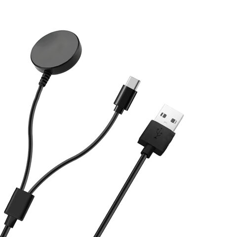 Chargeur Rapide de Montre Intelligente en Gros de Chine avec Interface USB Type-C pour Téléphones Mobiles et Montres Samsung
