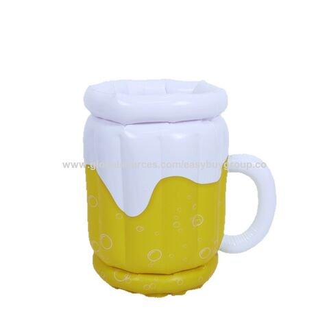 مبردات نفخ PVC ، كوب بيرة نفخ ، دلو ثلج محمول في الهواء الطلق ، مبرد بيرة لحفلات الشاطئ وحمام السباحة for sale at factory direct price