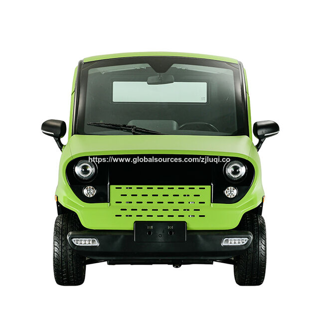 Mini Camionnette Électrique 2 Places avec Batterie au Lithium 6000W Certifiée CEE, Homologuée Route, Intérieur Cuir