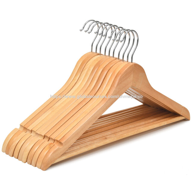 Großhandel Günstige rutschfeste Beflockungsbügel, Hersteller von Kleiderbügeln für Schals und Krawatten for sale at factory direct price