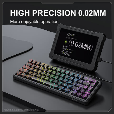 ONIKUMA G67 2025 Novo Teclado Mecânico de 67 Teclas com Fio, Interruptores Magnéticos e Distância de Curso RT Ajustável - Ideal para Gaming e Escritório for sale at factory direct price