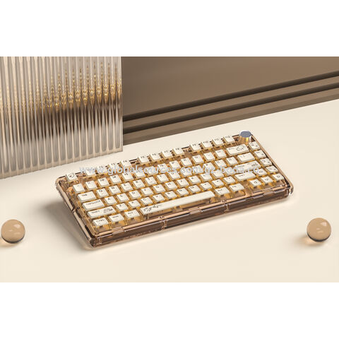 Keyboard Mekanik Transparan 75% Tahan Air yang Dapat Disesuaikan untuk PC - Penawaran B2B for sale at factory direct price