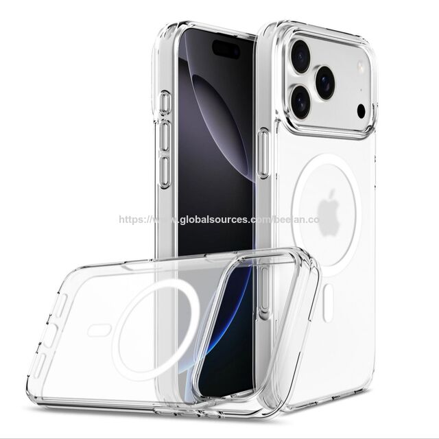 Coque de téléphone TPU PC de protection ultra-militaire anti-chute et hautement résistante aux rayures pour iPhone 17 Series avec Magsafe - Meilleures ventes !