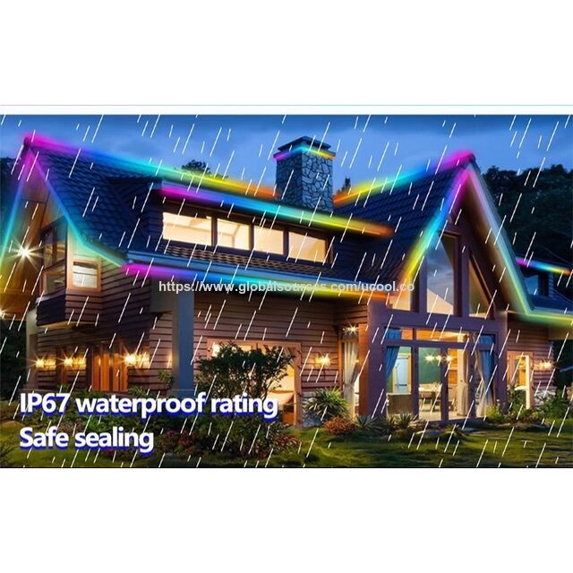 DC5V High Quality Home Decoration Strip Lights LED RGBW Colourful Strip Lights Festive Ambient Lights Strip for outdoor neon