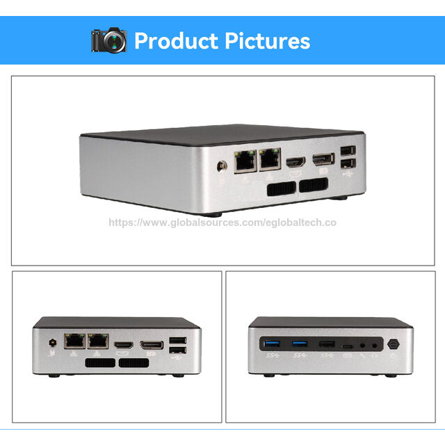 Small Form Computer Computer Usb Port N100 Mini Pc Portable Quad Core Ram Ddr4 Ssd Ultra-thin And Ultra-quiet ...
