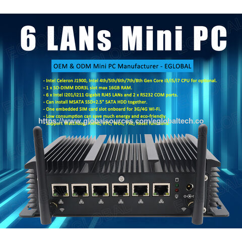 Buy China Wholesale Micro Firewall Appliance/mini Pc/vpn/router Pc, In ...