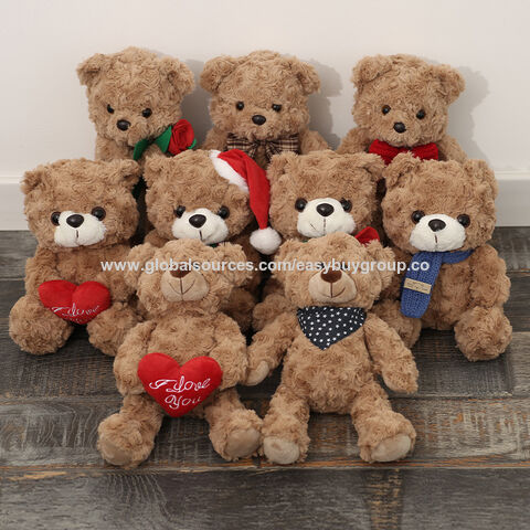 Hochzeits-Plüschtiere Teddybär Rosenblume Paar Hochzeits-Plüschtiere
