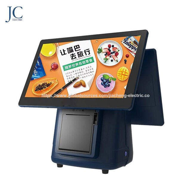 Terminal de punto de venta (TPV) táctil con impresora integrada y escáner de código QR para una experiencia de pago minorista rápida y sin contacto. for sale at factory direct price