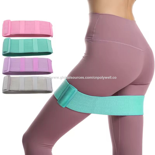 Aolikes Bandes de Résistance Élastiques Réglables pour Fitness, Étirement et Entraînement des Fessiers