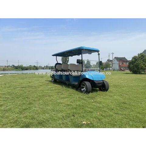 6 carro de golf no levantado de 2 plazas para el campo de golf