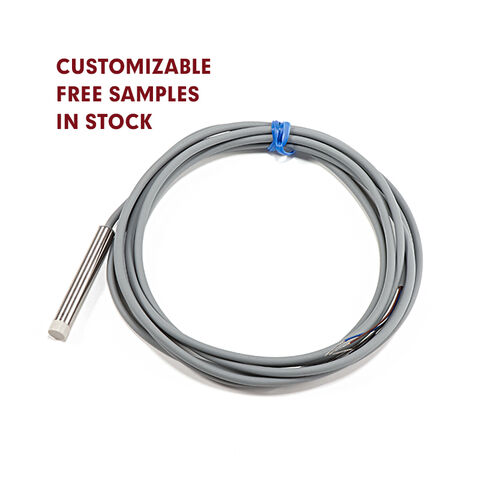 Détecteur de proximité capacitif D6.5, 4 fils, 10-30 VCC, NPN PNP IP67, montage affleurant 1 mm/non affleurant 2 mm pour machine automatique for sale at factory direct price