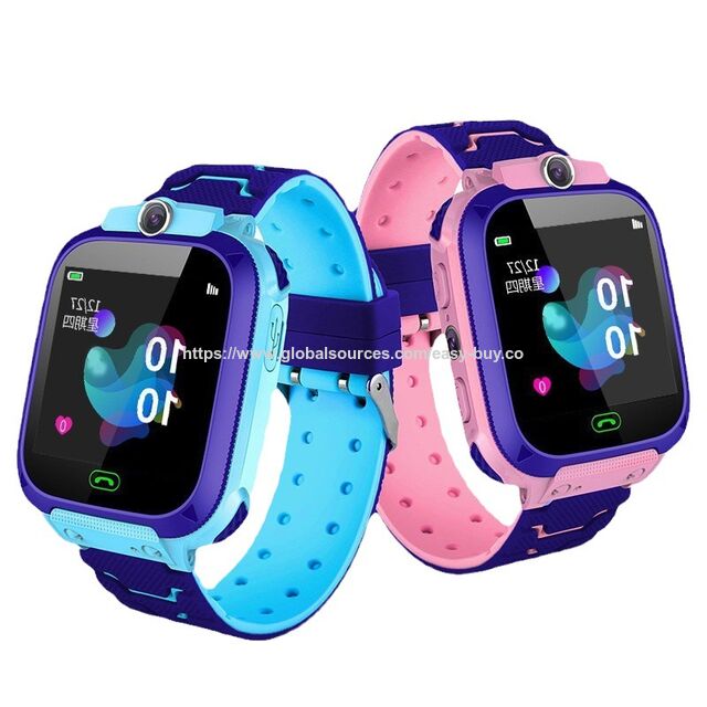 Bracelets de Suivi Enfant, Montre Intelligente Étanche pour Enfants avec GPS Tracker