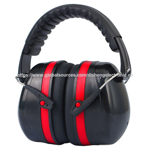 Orejeras de ABS con NRR de 36dB y espuma de PU con amortiguación de ruido mejorada para protección auditiva industrial for sale at factory direct price