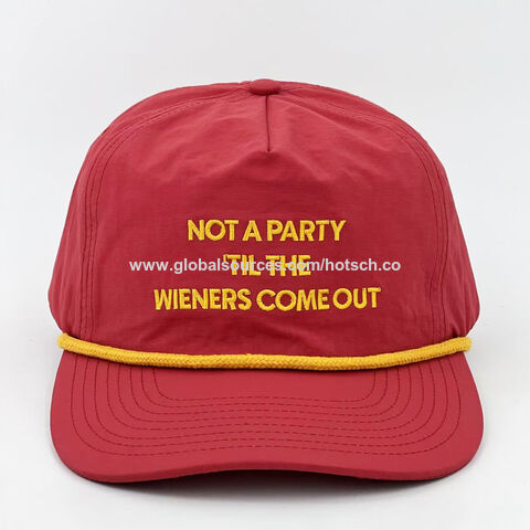 Usa Rope Caps Custom Nylon Sports Caps Quick Drying Baseball Caps With ...