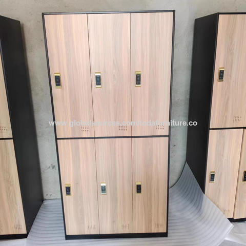 Fábrica personalizable de alta calidad barato espesado multi-puerta de acero oficina escuela gimnasio armarios