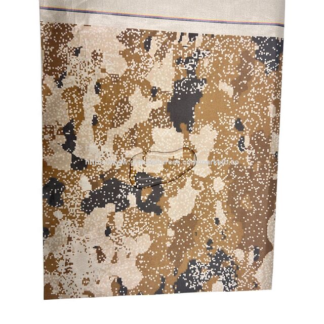 Tecido de camuflagem digital azul anti-infravermelho de proteção, design personalizado de fábrica para uniformes e tendas for sale at factory direct price