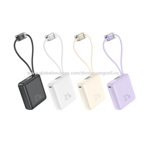 wholesale 10000mAh Power Bank hotsale LCD Display & Lanyard LCD digital display for travel for sale at factory direct price