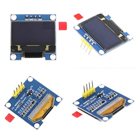 Módulo de Pantalla OLED de 1.3 Pulgadas 128x64 Píxeles Interfaz I2C/SPI para Arduino Raspberry Pi
