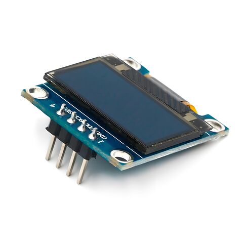 Módulo de Pantalla OLED Flexible y Curvable de 0.96 Pulgadas Redonda 128x128 Píxeles para Dispositivos Portátiles (Wearables)