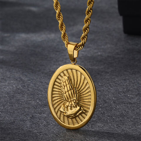 Pingente de palmeira banhado a ouro 18k em aço inoxidável por atacado para escritório doméstico for sale at factory direct price