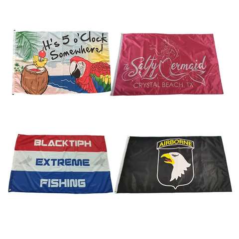 3x5ft Flagge Banner Günstige Deko Outdoor Sublimation Werbekampagne Doppelseitig 100% Polyester Druck Logo Benutzerdefinierte Flaggen