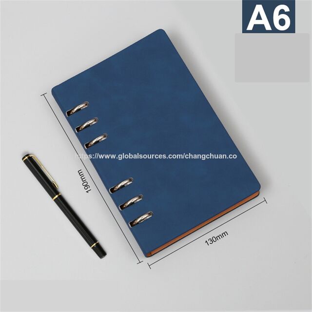 Thick Ringed Notebook Buy China Wholesale Soft - Covered A5 And A6 Size Ring - Binded ...
