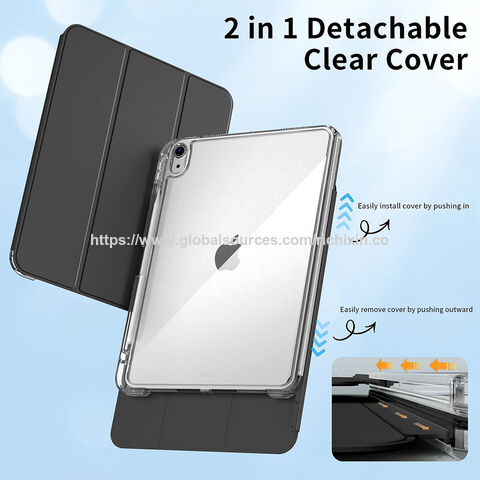 Bestseller Strapazierfähige IPad Air Leder Flache 4 5 Hülle Abnehmbare magnetische iPad Air4/5 Hülle für iPad 10,9 Zoll OEM for sale at factory direct price