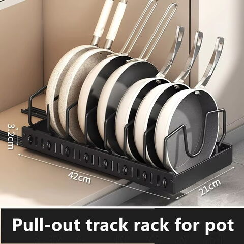 Soportes de metal para utensilios de cocina, blancos y negros, personalizados, con bajo MOQ, cesta extraíble, organizador de armarios para utensilios de cocina for sale at factory direct price