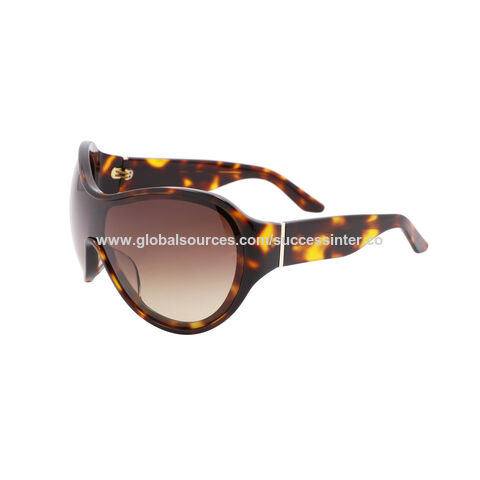 Werbe-Großhandel Unisex Sport Sonnenbrillenrahmen in Schildpattoptik mit polarisierten UV400-Gläsern, übergroßes, individuell gestaltetes Logo for sale at factory direct price