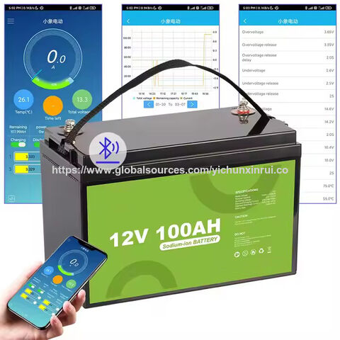 الشركة المصنعة الجديدة لتخزين بطاريات أيونات الصوديوم Na-ion BMS بجهد 12 فولت بطارية تخزين طاقة أيونات الصوديوم المخصصة for sale at factory direct price