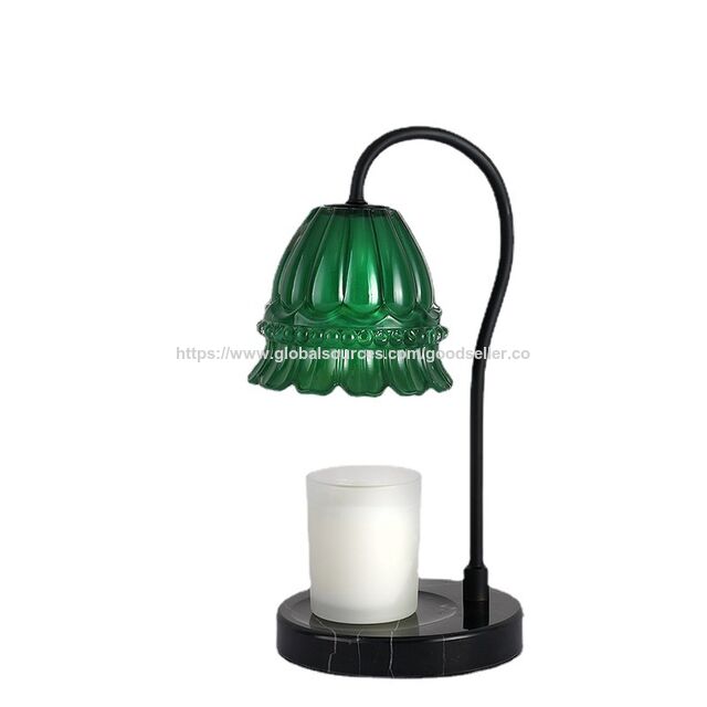 Lampe chauffe-cire à intensité variable avec minuterie, lampe d'ambiance pour la maison
