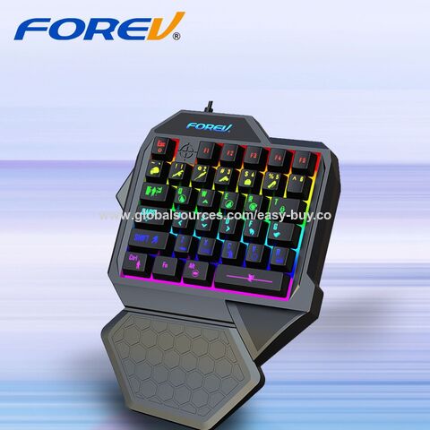 Teclado Gamer Mecânico de Uma Mão USB Destacável for sale at factory direct price