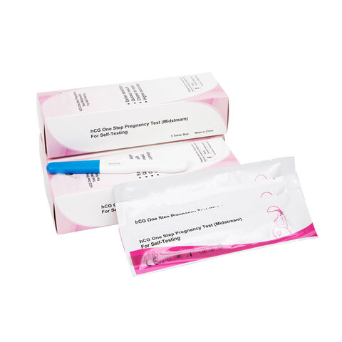 Wholesale Early Detection Pregnancy Test Kit, Fertility Test Midstream For HCG Level Testing for sale at factory direct price