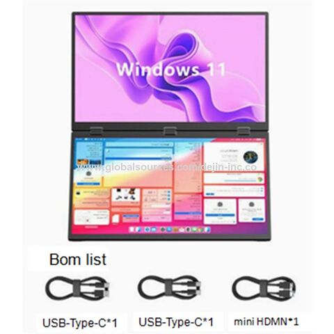 Supplier 18.5 Inch Bifold Portable Display Touch Control : 10 Point ...