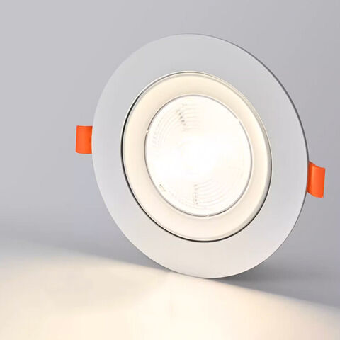 3000K Ultradünne LED Panel Leuchte Einbau COB Deckenleuchte Verstellbarer Winkel