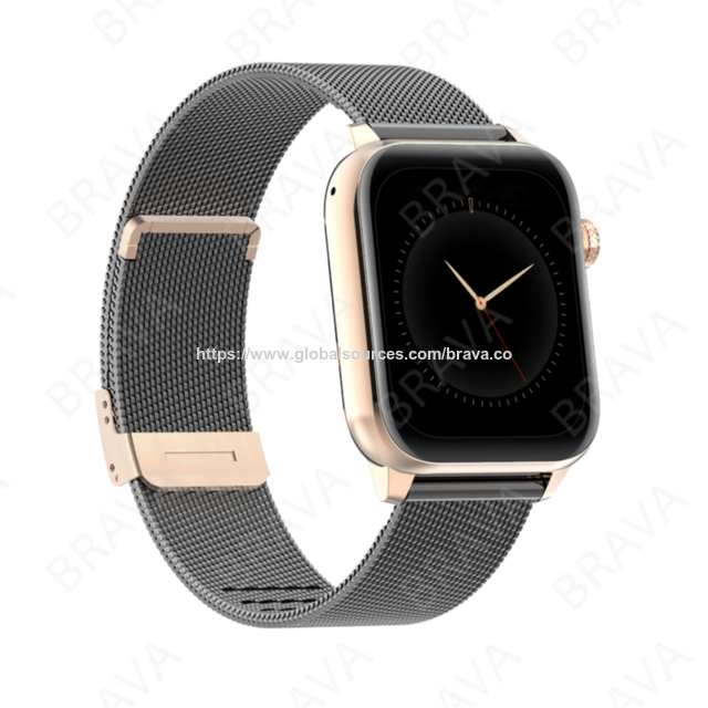 Relojes de Moda Premium de Alta Gama OEM, Relojes Impermeables IP68 con Pantalla AMOLED, Montaje de una Sola Pieza