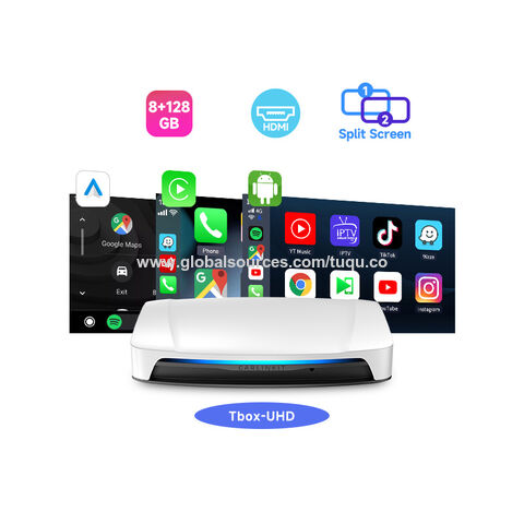 Carlinkit UHD Car Android Box 8G 128GB Qcm6225 Android 13 Car TV Box Carplay Ai Box untuk HDMI Carplay Netflix YouTube - Kotak Android Mobil dengan CarPlay Nirkabel dan HDMI