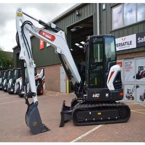 حفارة Bobcat E60 بوزن 6 طن، حفارة هيدروليكية قصوى للبيع