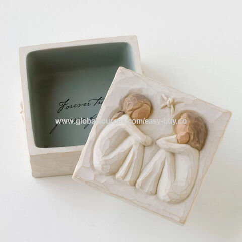 Figurine de chien en polyrésine d'usine BSCI pour artisanat en résine - Décoration d'intérieur