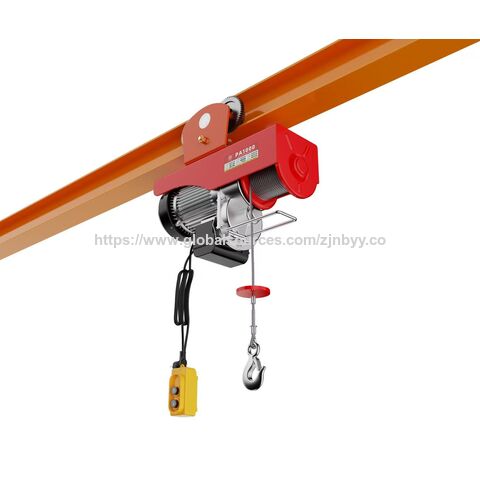 220V Elektro-Seilzug PA Typ, Mini Drahtseilzug mit Fahrwerk for sale at factory direct price
