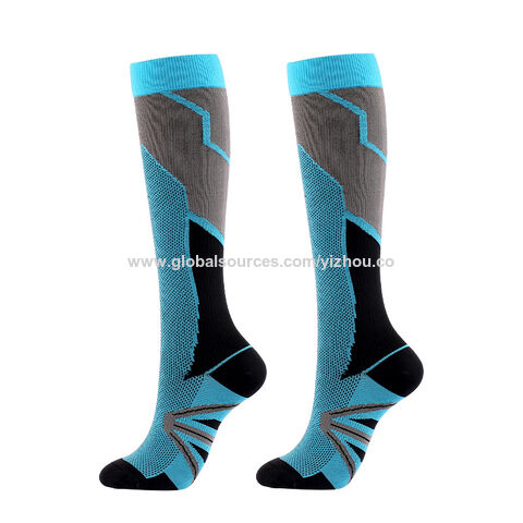 Kompressionsstrümpfe für Damen und Herren, Laufsocken, Wandersocken, Marathon Kniestrümpfe, Sportstrümpfe for sale at factory direct price