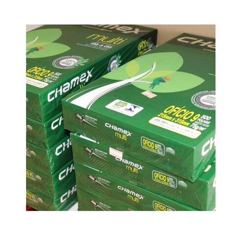 Papel de Cópia Chamex A4 de Alta Qualidade 80GSM, 75GSM e 70GSM Disponível para Venda a Baixo Preço