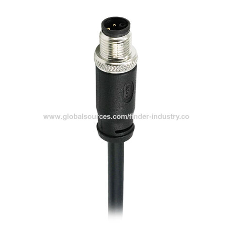 M12 5-poliger gerader Stecker umspritztes Kabel K-Code Anschluss für Auto Video for sale at factory direct price