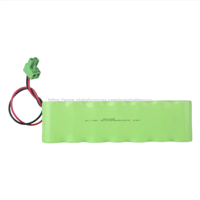 Fornecimento direto da fábrica Bateria de hidreto metálico de níquel 24V SC3000mAh Ni-MH para aspirador robótico com certificação CE/RoHS
