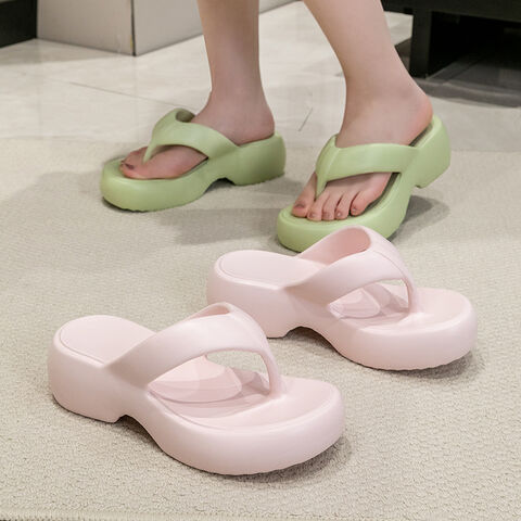 Modische Damen-Zehentrenner für den Sommer mit dicker Sohle, Robuste Damenschuhe im Großhandel for sale at factory direct price