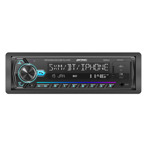 Lecteur MP3 Autoradio 1 Din Avant-Marché Écran Dotty Égaliseur 32 Bandes Sortie Subwoofer FM AM TDA7851L for sale at factory direct price