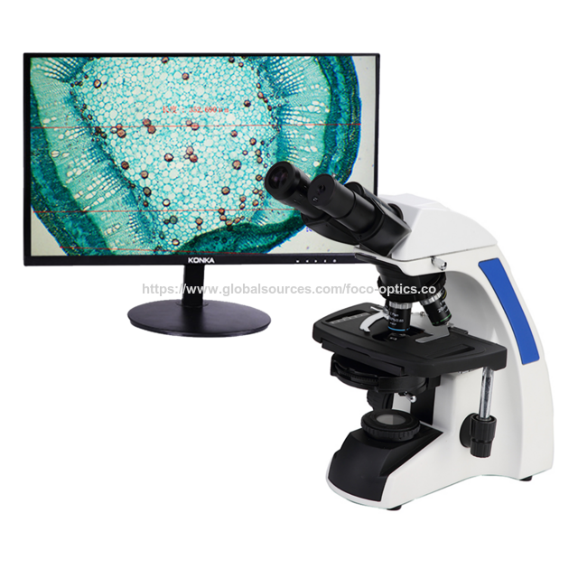 Microscope With Built In Camera Mxp-2000ifb Built-in Camera And Software Infinite Optical System ...