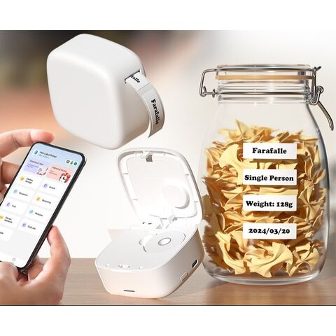 Máquinas de etiquetagem, notas adesivas térmicas Bluetooth portáteis autoadesivas, adesivos à prova d'água, pequena impressora de etiquetas inteligente