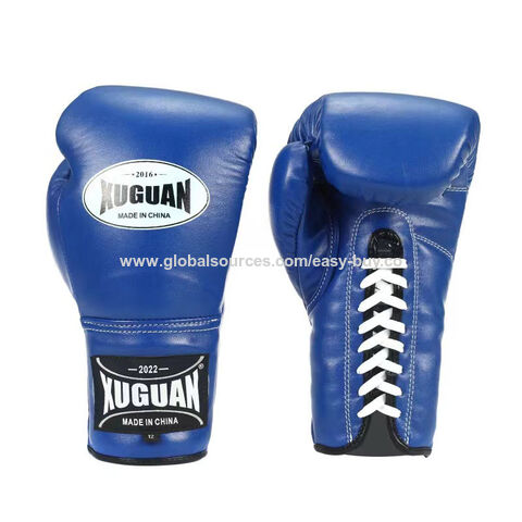 Guantes de Boxeo para Adultos, Guantes de Lucha Sanda, Equipo de Entrenamiento Deportivo de Boxeo, Guantes de Lucha Muay Thai for sale at factory direct price